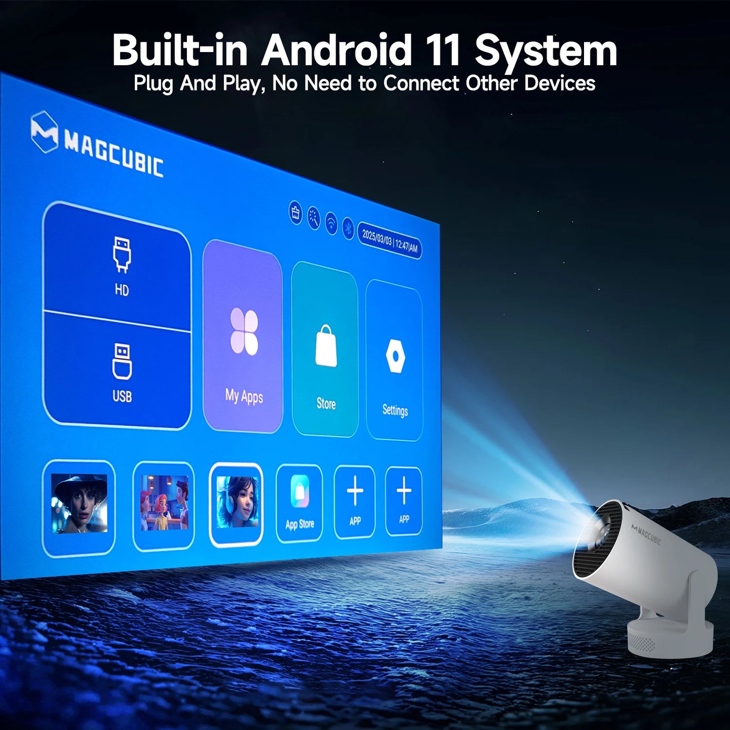 Smart Home Projector
